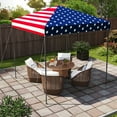thumbnail image 2 of Gymax Patio 6.6x6.6ft Outdoor Pop-up Canopy Tent UPF 50+ Portable Sun Shelter Pink, 2 of 10