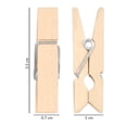 thumbnail image 3 of Pinzas De Madera Pen+Gear Color Natural 30 Pzas, 3 of 4
