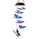thumbnail image 2 of Fiudx Campana de Viento Solar, Luz Led Que Cambia de Color, Minicampanas con Iluminación de Cristal, Ahorro de Energía, Energía Solar, Decoración para Jardín, Patio, Mejora El Espacio Exterior, Diseñ, 2 of 3