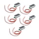 thumbnail image 4 of 5 unidades mini voltímetro digital de CC medidor de voltaje detector ajustable 2 cables 0,28 pulgadas rojo 2,5-30 V, 4 of 14