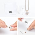 thumbnail image 2 of Small Heart Urn Necklace for Ashes for Women Stainless Steel Cremation Jewelry Memorial Ash Pendant Keepsake Jewelry, 2 of 6