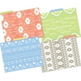 thumbnail image 2 of Barker Creek Designer File Folders Set of 24, Thoughtfulness, 1/3 Cut Tabs, 6 Each of 4 Beautiful Designs in Calming Colors, Fully Reversible, Total of 24 Letter-Size File Folders (3876), 2 of 3