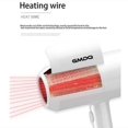 thumbnail image 4 of CHAO Secador de pelo potente para baño de hotel en casa de 1300w, secador de pelo potente de aire caliente y frío, secador de pelo de pared de 220v, blanco, 4 of 5