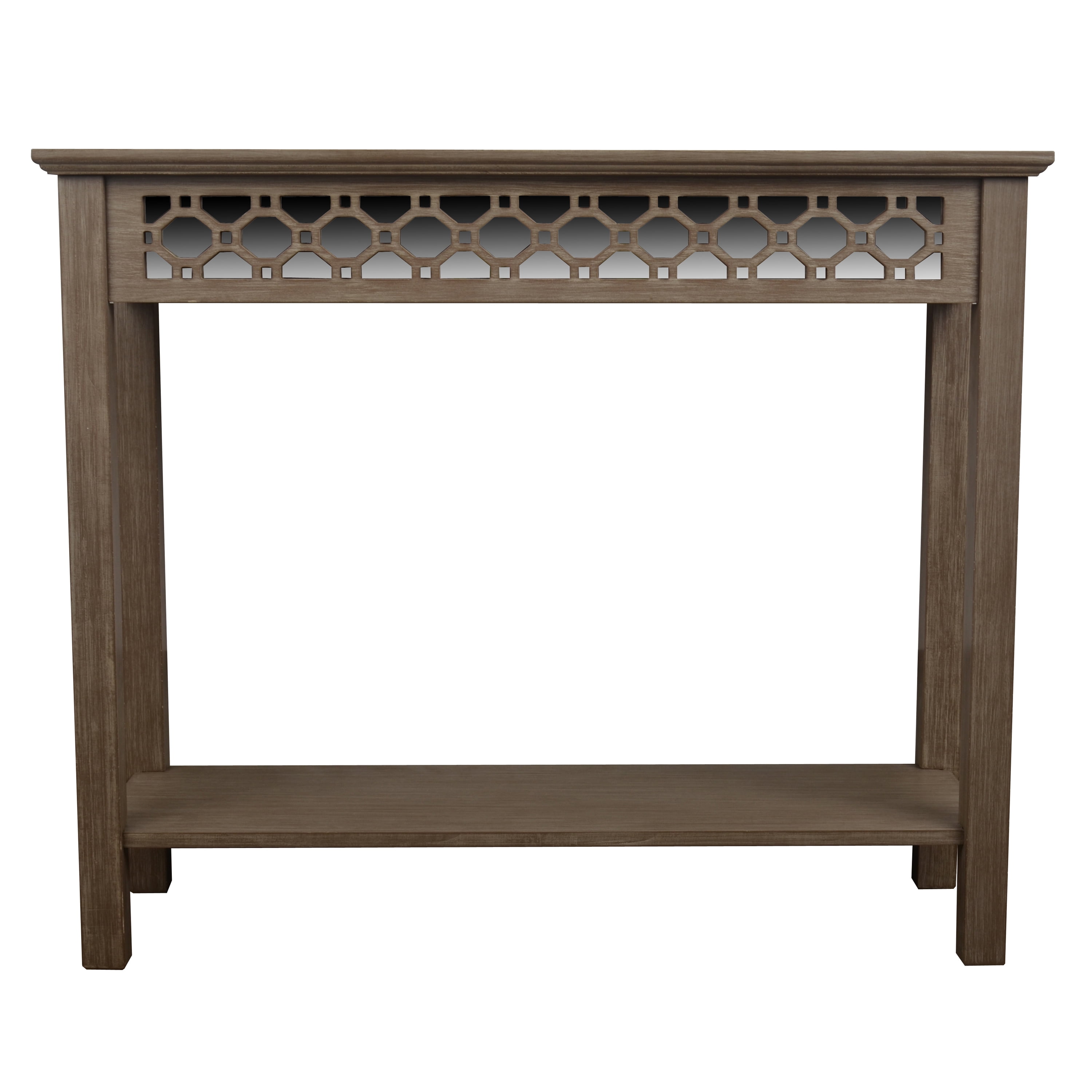 Jimco Mirrored Console Table With One Shelf