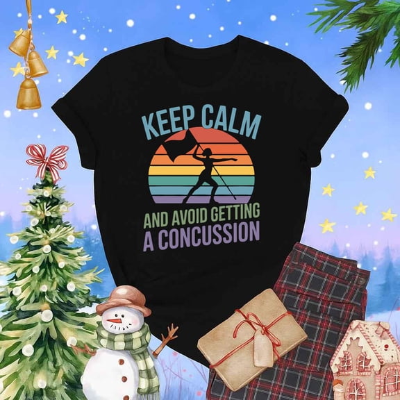 Color Guard Marching Band Cheer Spirit Artistic Pride Unisex T-Shirt up to 5XL