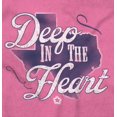 thumbnail image 2 of Texas Deep in the Heart Cute TX Womens Fitted Plus Size Graphic Tee Brisco Brands 3X, 2 of 3
