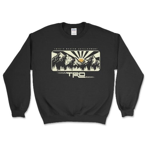 Toyota Racing Development Off Road Mountain 4x4 Sweatshirt