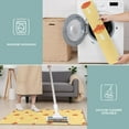 thumbnail image 6 of Red Mushroom Small Yellow Pattern Kitchen Rugs Sets Of 3,Kitchen Runner Rugs Non Skid Washable,Decorative Kitchen Floor Mats for Kitchen,Sink,Laundry,17"x30"+ 17"x47" + 17"x59", 6 of 6