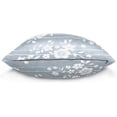 thumbnail image 2 of Seamless Floral Background Velvet Plush Throw Pillow Cushion Case Cover - 20" x 20" - Invisible Zipper Home Decor Floral for Couch Sofa No Pillow Insert, 2 of 5