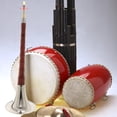 thumbnail image 2 of 1 Set Chinese Rosewood Suona for Beginners Professional F Key Wind Instrument Random Color, 2 of 6
