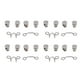 thumbnail image 1 of Botones ajustables desmontables diseño de ranura flexible plata grandes accesorios de bricolaje para pantalones faldas, 1 of 8