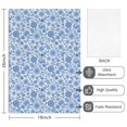 thumbnail image 2 of 4 Pcs Pioneer Flower Floral Print Pattern Funny Kitchen Towels, Microfiber Dish Towels, Kitchen Tea Towels Set 18" X 26", 2 of 6