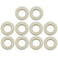 thumbnail image 1 of Shisuyan 10 Pcs Rondelles en Feutre Trompette Coussin Accessoire d'Instrument de Musique Trompette (Blanc), 1 of 9