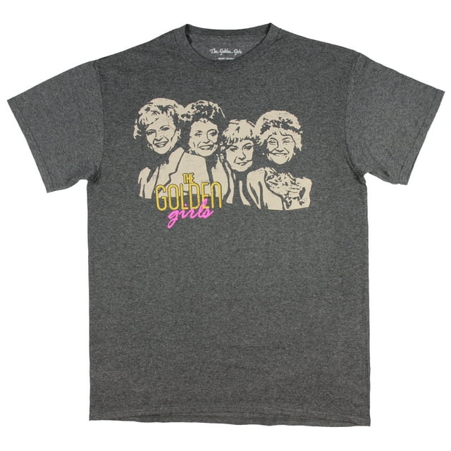 The Golden Girls Shirt - T-Shirt pour Femmes au Design de Silhouettes Usées (TG)