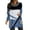 Blue, variant on Aayomet Womens Tops Dressy Casual Tunic Tops for Leggings for Women Long Sleeve V Neck T Shirts Casual Loose Fit,Black L