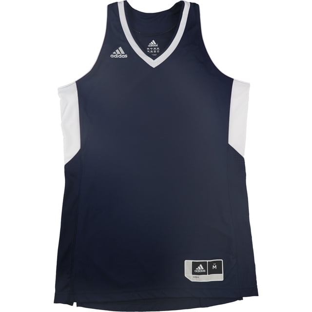 adidas Womens 2-Tone Basketball Team Jersey, Azul, X-Large
