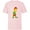 Soft Pink, variant on The Simpsons Bart Simpson Elf Bart Holiday - Short Sleeve T-Shirt for Kids – Customized-White