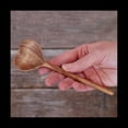 thumbnail image 3 of Wooden Heart-Shaped Spoons-Wooden Tea/Coffee Spoons Set (2Pcs) - Small Wooden Spoons for Condiment, Salt, Sugar, 3 of 7