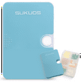 thumbnail image 2 of (4 pack) Sukuos Daily Use Slim Pill Organizer 1 Pack, Easy to Open 6 Compartments, Large Capacity Portable Travel Pill Box, Pill Dispenser, Medicine Container & Vitamin Holder, 2 of 9