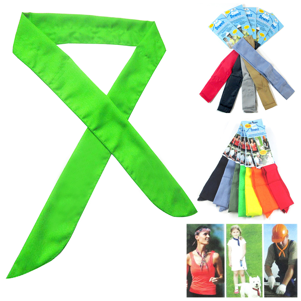 Cooling Scarf Neck Wrap Inflated Soft Bandana Cooler Sports Workout
