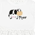 thumbnail image 4 of Inktastic Moo Says the Cow Girls Toddler Dress, 4 of 5