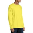 thumbnail image 2 of Hanes Mens Premium Beefy-T Cotton Long Sleeve T-Shirt, Sizes S-3XL, 2 of 6