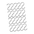 thumbnail image 2 of 20 Piezas Ganchos S Ganchos Metálicos Resistente Ganchos Organizadores Multifuncionales de Acero al Carbono Adecuado para Almacenamiento Secado en, 2 of 9