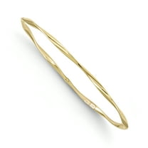 10K Yellow Gold Slip-On Bangle