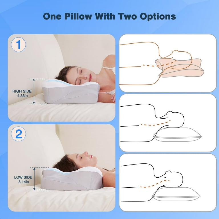 Ocuuziisu Neck Pillows for Pain Relief Sleeping, Neck Ocuuziisu Neck Pillows for Pain Relief Sleeping, Neck