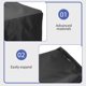 thumbnail image 3 of CHICHUMID Protector Deenrollador Paramanguera Dejardín Negro Conmontaje Enpared Ytela Oxford, 3 of 8