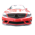 thumbnail image 2 of Ikon Motorsports Compatible with 08-11 C Class W204 C63 Pre-LCI AMG Godhand Front Bumper Lip Carbon Fiber CF, 2 of 7