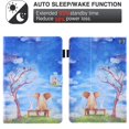thumbnail image 2 of Dteck Case for Kindle Fire 7 12th Generation 2022 Auto Wake Sleep Stylish Pattern Folio Flip Stand Case with Card Slots,Elephant Rabbit, 2 of 5