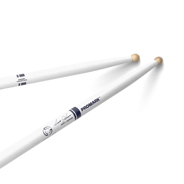 ProMark | Baquetas, DC17W - Scott Johnson (Blanco)