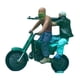 thumbnail image 5 of Modelo de motociclistas a escala 1/64, modelo de personas diminutas, utilería para fotos, diorama, escenografía urbana verde, 5 of 9