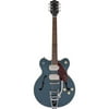 Gretsch G2622TP90GMT Streamliner Center Block Double-Cut P90 Electric Guitar with Bigsby - Gunmetal