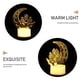 thumbnail image 4 of Decorative Lamp Ramadan Party Eid LED Candle Lamp Castle Shape Golden Iron Plastic for Home Decoration 1Set, 4 of 4