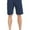 Navy, variant on Men's Heavyweight Cotton Fleece Lining Workout Shorts XL, Black