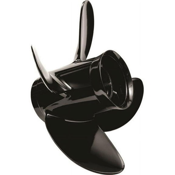 Quicksilver 8M0055531 14 x 12 Aluminium Four Blade Right Hand Rotation Propeller Nemesis