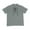 Gray, variant on Men's short-sleeved henley shirt light lace-up sports short-sleeved top casual outdoor top