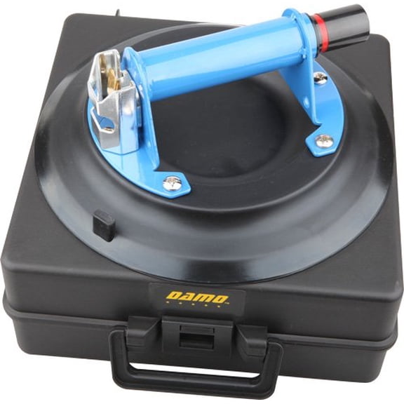 DAMO 10" Vacuum Suction Cup for Glass & Granite Lifting,Heavy Duty Glass Lifter with metal Handle,Suction Cups with Hand Pump, with Free Case