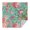 Pioneer Flower Floral-2, variant on Pioneer Flower Floral Print Pattern Square Tablecloth,Waterproof Square Table Cover,Wipeable Spillproof Washable Table Cover for Home Kitchen Party Decor 42"X42"(107x107cm)