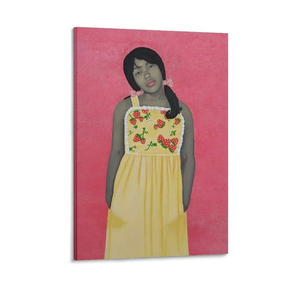 Amy Sherald-They Call Me Redbone, But I’d Rather Be Strawberry Shortcake (2009) Wall Art Poster Gifts Bedroom Prints Home Decor Hanging Picture Canvas Painting Posters 16x24inch(40x60cm)
