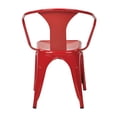 thumbnail image 2 of OSP Home Furnishings Metal Chair (4-Pack) (White), 2 of 3