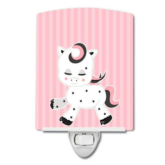 Caroline's Treasures BB8722CNL Horse Doll Ceramic Night Light, 6x4x3", multicolor