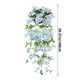thumbnail image 3 of Simulación de flores de primavera para colgar en la pared | Orquídeas artificiales de ratán, plantas verdes, 99 cm, guirnalda floral decorativa para interiores y exteriores, ideal para sala de, 3 of 6