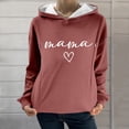 thumbnail image 4 of Sweat à Capuche de Maternité Décontracté pour Femmes, Confortable avec Fermeture Éclair, 4 of 5