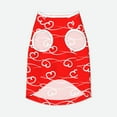 thumbnail image 6 of LNWH Romantic Valentine's Day Pink Heart Pattern Dog Clothes, Breathable Warm Cotton Pet Clothes 5X-Large, 6 of 8