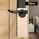 thumbnail image 4 of 10 perchas de madera en blanco para perillas de puerta, pancartas decorativas de bricolaje, suministros, letreros de mensajes de placa, manualidades, para colgar en , dormitorio, EstiloE perfecl Colgadores de puerta, 4 of 8
