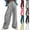 Gray, variant on RQYYD Wide Leg Sweatpants for Women 2024 Trendy Fashion High Waisted Drawstring Loose Long Pants with Pockets