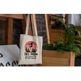thumbnail image 4 of Ski Mom Like a Regular Mom But Way Cooler 12oz Reusable Canvas Tote Bag, 4 of 5